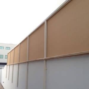 سواتر حديد مجدول لتوفير تهوية وحماية