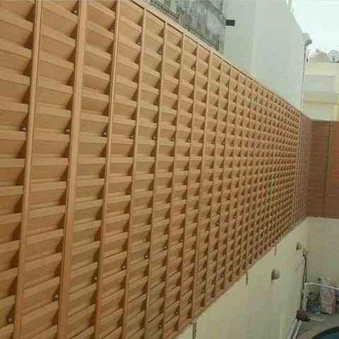 سواتر عريضة من الشرائح والمقاطع الفنية