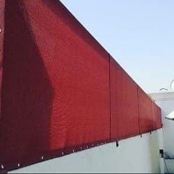 تركيب سواتر آمنة ومقاومة للرياح النشطة