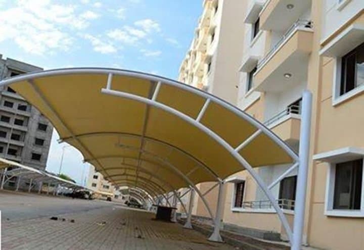 مظلات سيارات سكنية للفلل والقصور